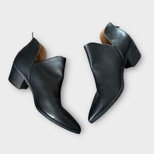 NEW Indigo Rd. low heel low ankle leather booties